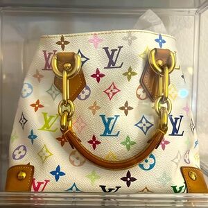 123 Louis Vuitton Audra (White) By Takashi Murakami